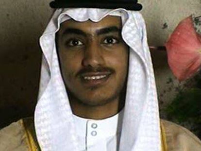 Hamza bin Laden no seu casamento, em foto obtida pela CIA.