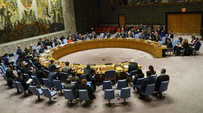 Sessão do Conselho de Segurança das Nações Unidas