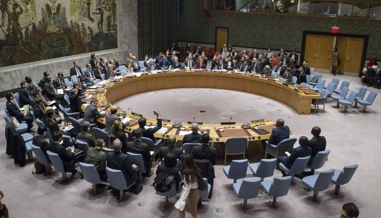 O Conselho de Segurança da ONU reunido na sexta-feira, 23 de dezembro, em Nova York.