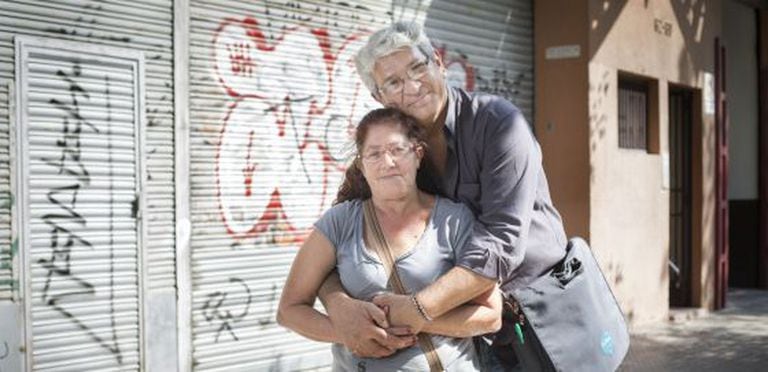 Héctor Luis López e María López, em Barcelona.