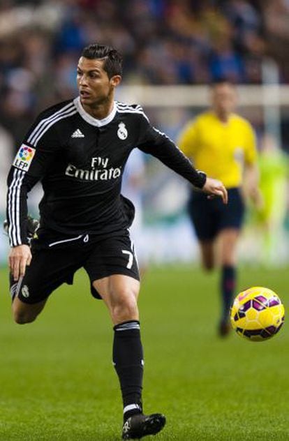 Cristiano Ronaldo, no fim de semana, no jogo contra o Málaga.
