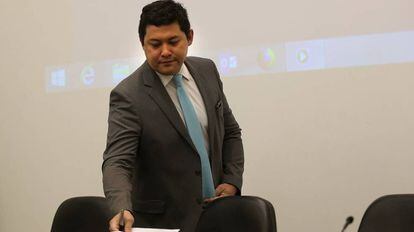 O ministro do Trabalho, Helton Yomura, em maio deste ano