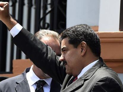 Nicolás Maduro nesta terça-feira em Caracas.