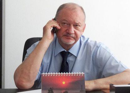 Vladimir Antiufeyev, na sexta-feira em Donetsk.
