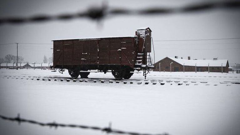 Campo nazista de Auschwitz-Birkenau em Oswiecim, Polonia.