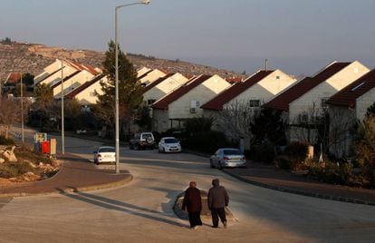Assentamento de Ofra, na Cisjordânia.