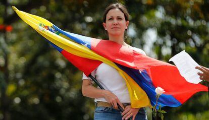 A opositora venezuelana Maria Corina Machado.