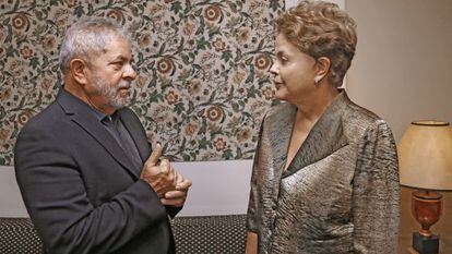Lula e Dilma se reúnem em São Paulo.