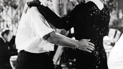 Billy Wilder e Jack Lemmon durante a rodagem de ‘Quanto Mais Quente Melhor’.