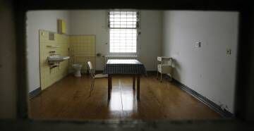 uma cela da Stasi alemã.