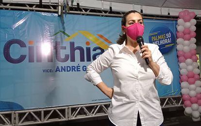 Cinthia Ribeiro (PSDB), reeleita prefeita ainda no 1º turno em Palmas.