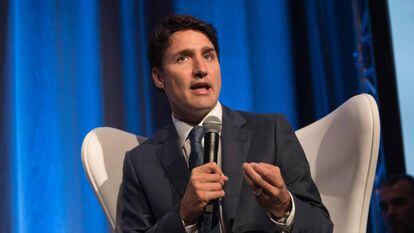 O primeiro-ministro do Canadá, Justin Trudeau.