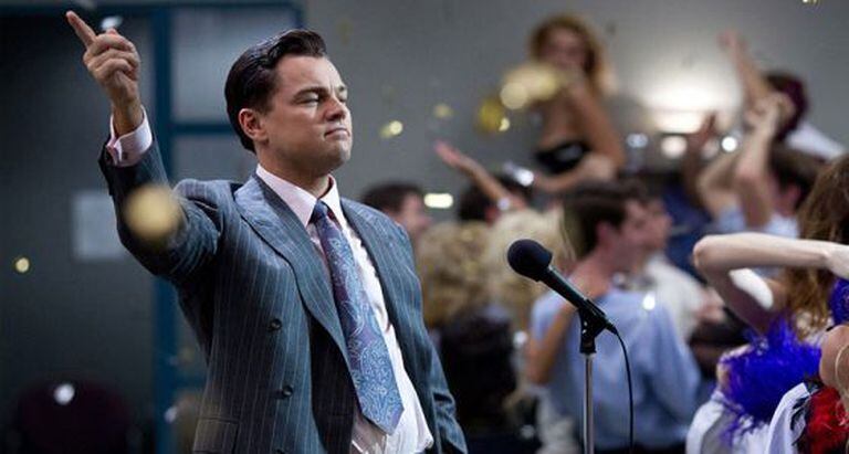 Fotograma de 'O lobo de Wall Street', de Martin Scorsese.