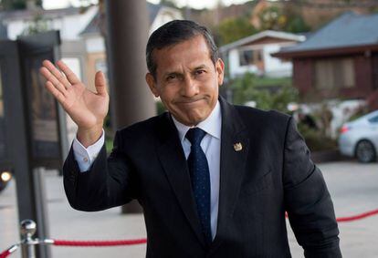 Ollanta Humala, em junho passado em Santiago do Chile.