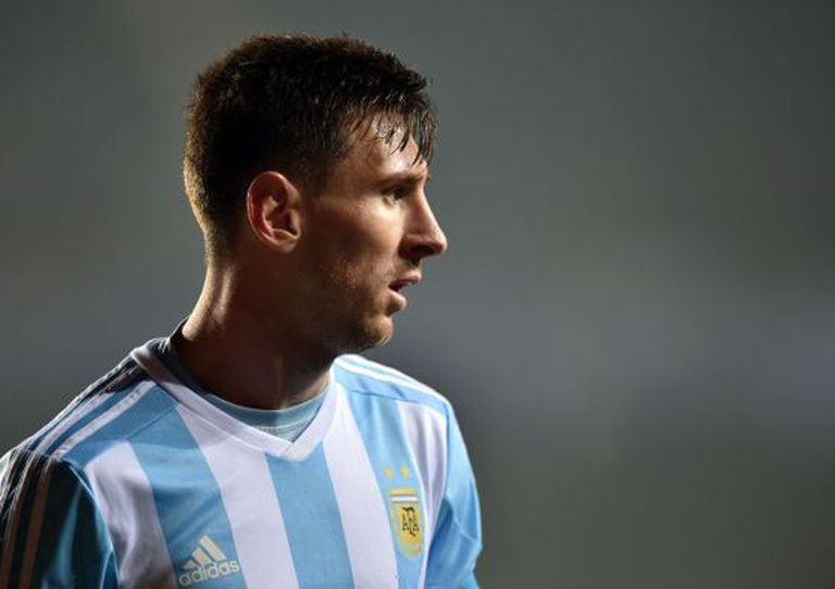 Messi, na semifinal da Copa América contra o Paraguai.