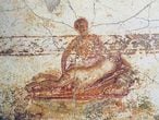 Los frescos fueron encontrados en el vestuario de las termas suburbanas de Pompeya (Fotografía: Soprintendenza speciale per i beni archeologici di Napoli e Pompei)