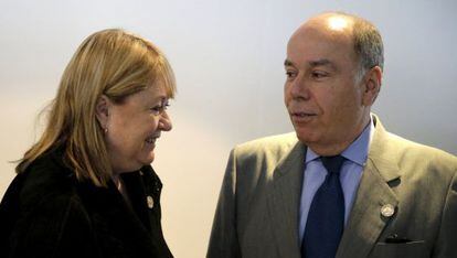 Os chanceleres da Argentina, Susana Malcorra, e do Brasil, Mauro Vieira.