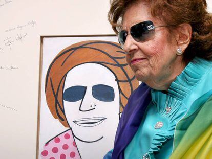 A educadora Dorina Nowill, em uma imagem de arquivo.