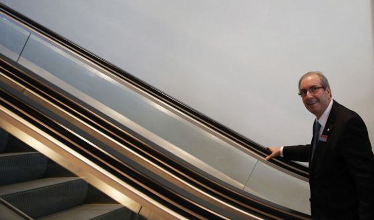 Eduardo Cunha, nesta segunda em São Paulo.