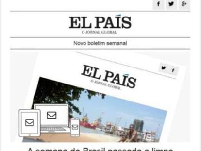 Assine a newsletter do EL PAÍS Brasil