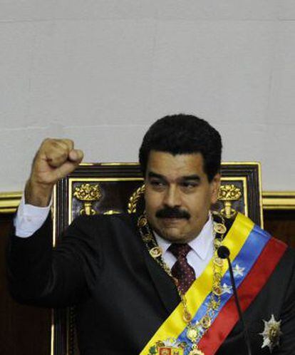 Nicolás Maduro, em Caracas.