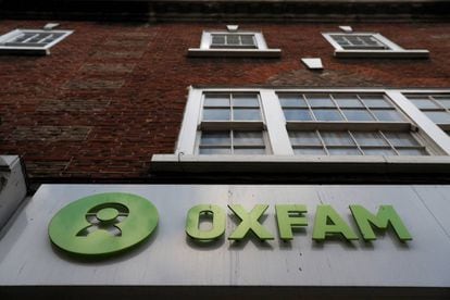 Uma sede da Oxfam em Londres.