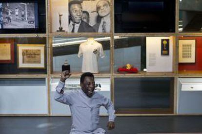 Pelé inaugura seu museu.