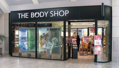 Loja da The Body Shop. 