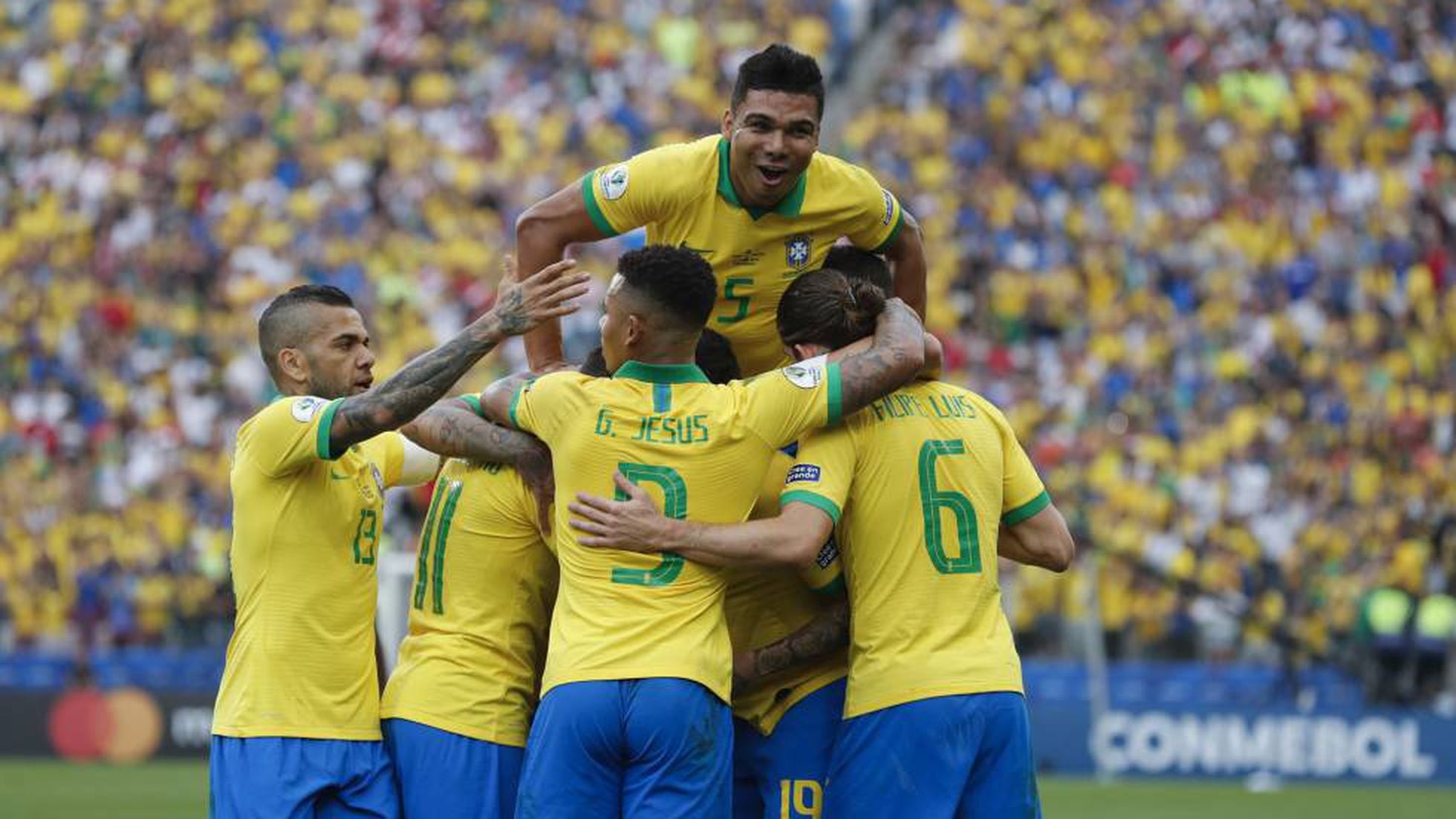 Brasil deslancha no segundo tempo, goleia o Peru e segue líder na Copa  América