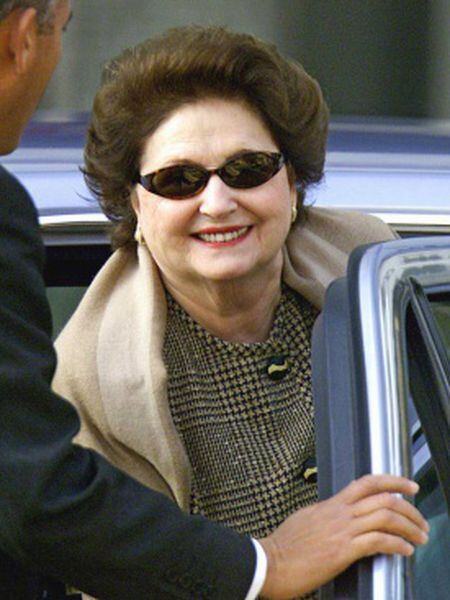 A viúva de Pinochet, Lucía Hiriart, em 2011.
