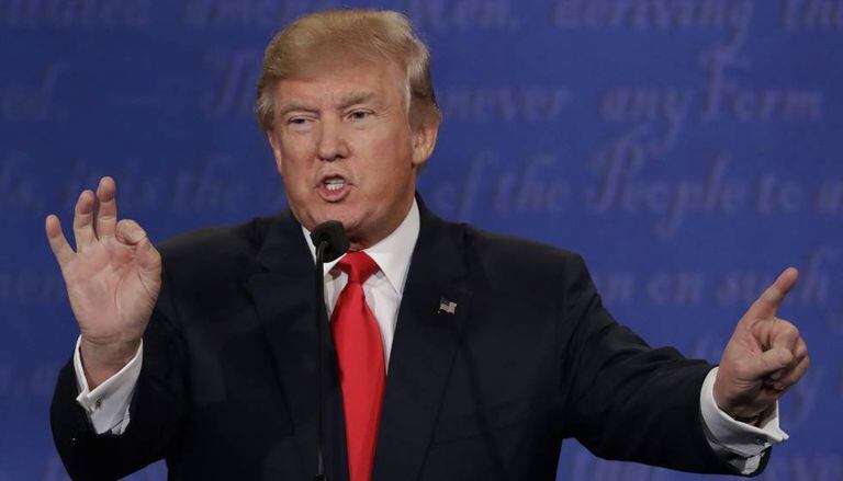 Trump, em 19 de outubro.