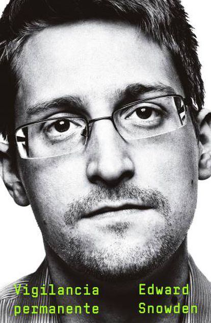 Capa do livro de memórias de Edward Snowden.