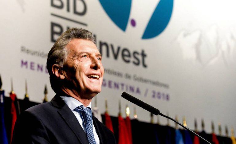 O presidente argentino, Mauricio Macri.
