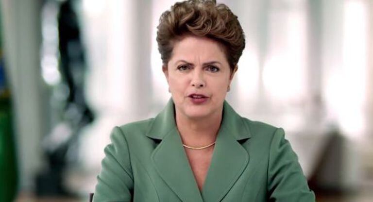 A presidenta Dilma Rousseff, em pronunciamento no dia da Mulher.
