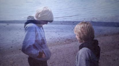 Kurt Cobain na adolescência, em cena do documentário ‘Cobain: Montage of heck’.