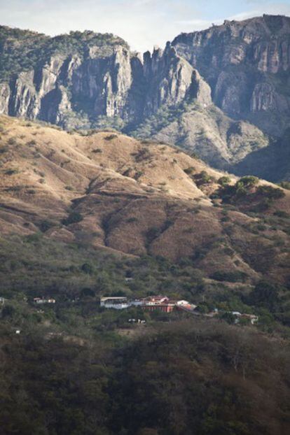 A serra de Sinaloa, berço do cartel.
