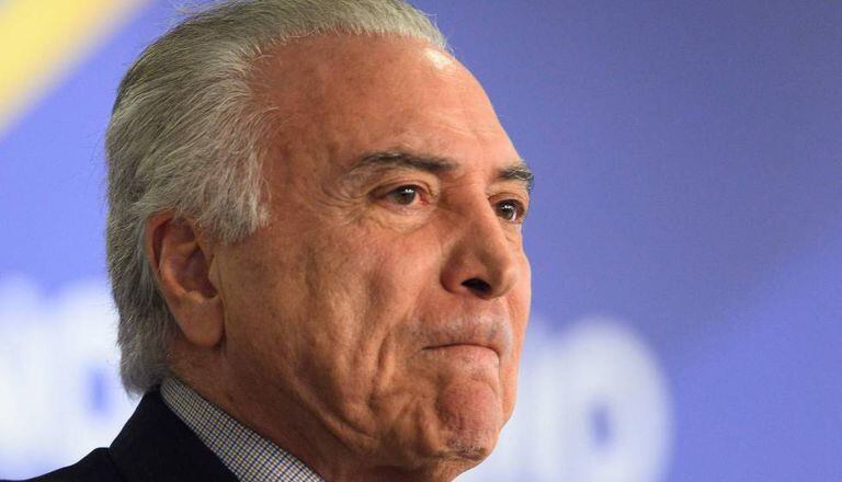 Michel Temer em Brasília, no último dia 20.