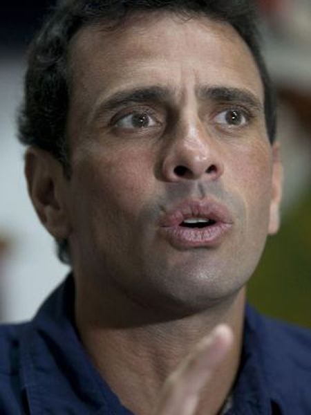 Capriles, um dos líderes da oposição.