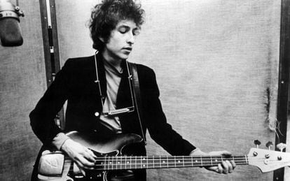 Bob Dylan, em 1965.
