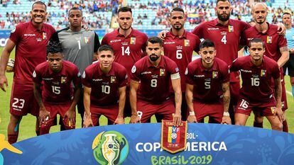 Seleção venezuelana estreou contra o Peru na Copa América.