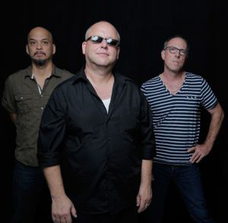 Os membros de The Pixies.