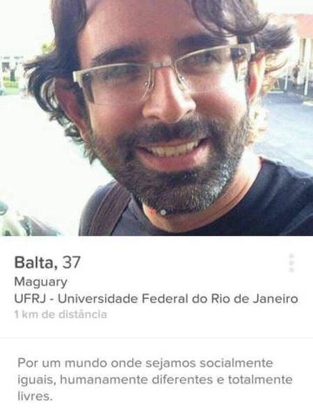 Imagem do perfil no Tinder de Wilian Botelho.