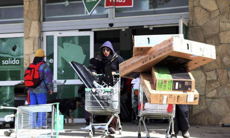 Saques cometidos na Argentina em dezembro de 2012.