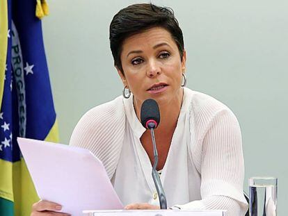 Cristiane Brasil, em Brasília.