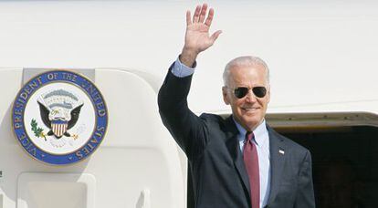 O vice-presidente dos EUA, Joe Biden, em Kiev.