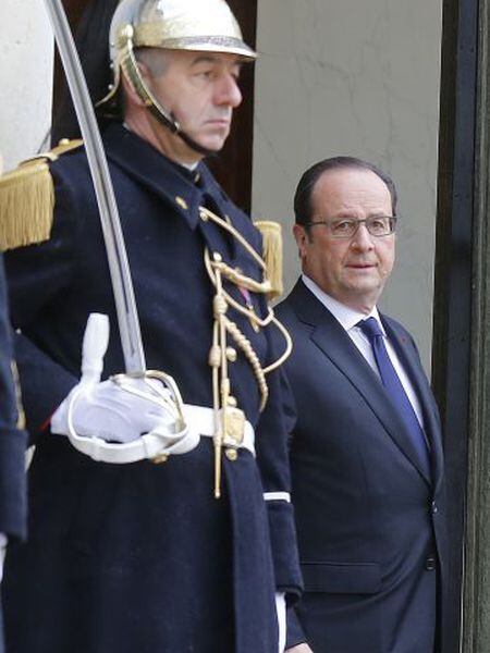 Francois Hollande, na semana passada.