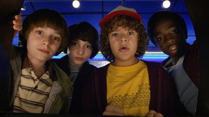 Os quatro atores mirins de 'Stranger Things'