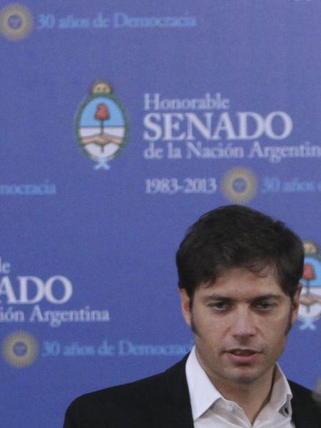 O ministro da Economia da Argentina, Axel Kicillof.