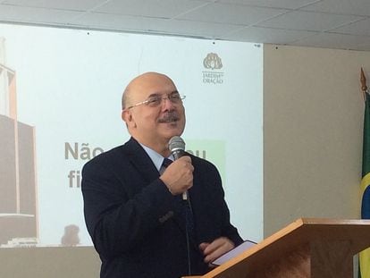 O novo ministro da Educação, Milton Ribeiro, em imagem de outubro de 2018.