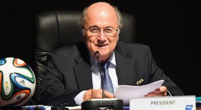 O presidente da FIFA Joseph Blatter.